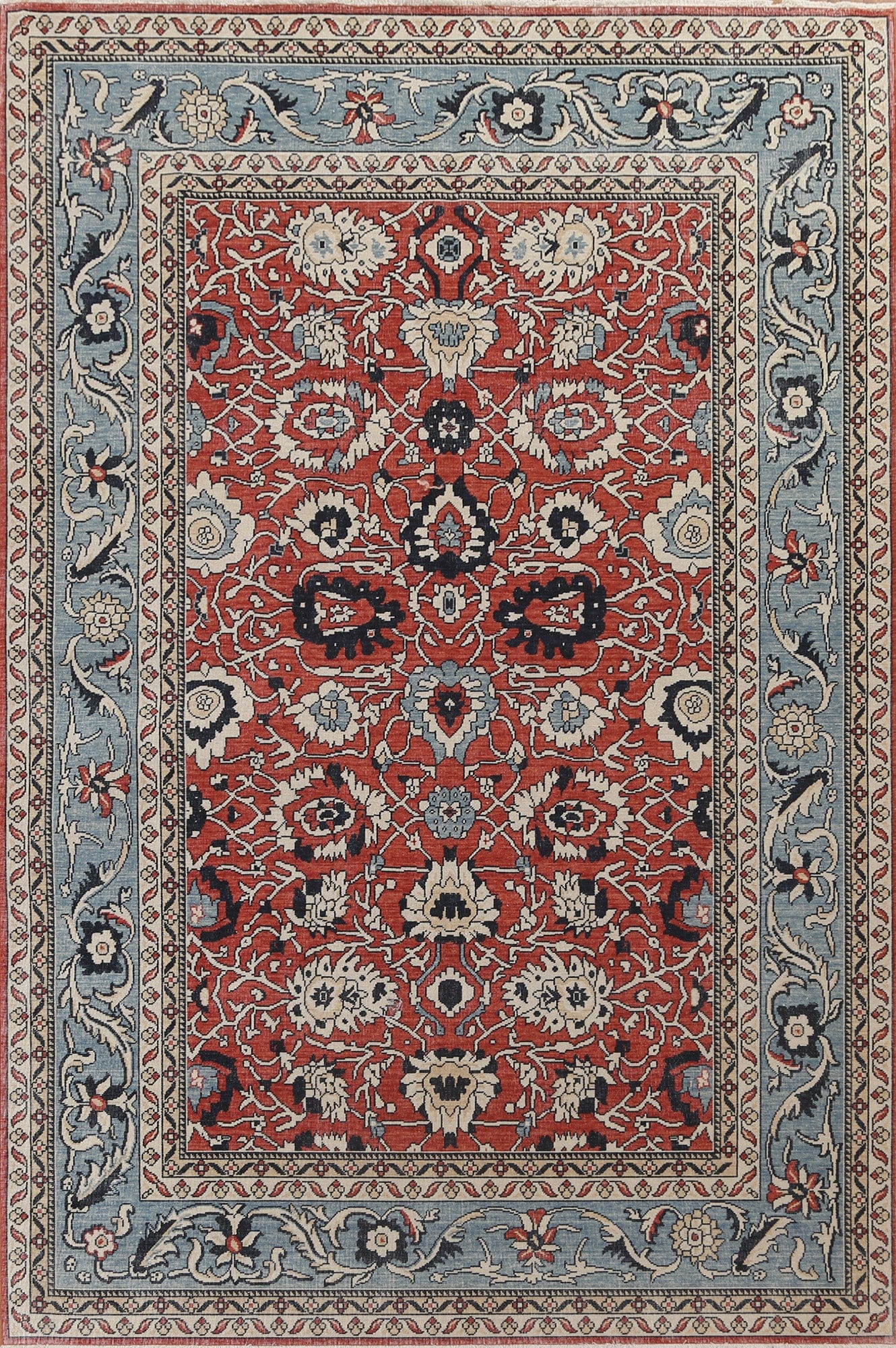 Floral Sultanabad Ziegler Oriental Area Rug 7x10