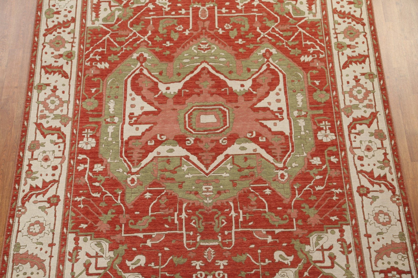 Geometric Heriz Serapi Oriental Area Rug 7x10