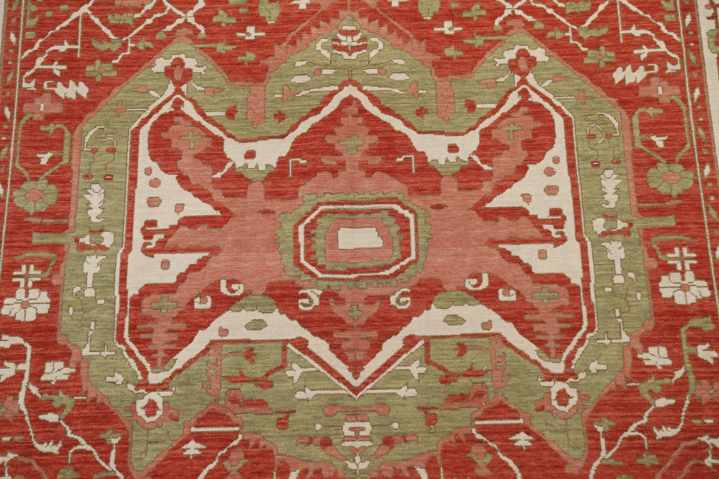 Geometric Heriz Serapi Oriental Area Rug 7x10