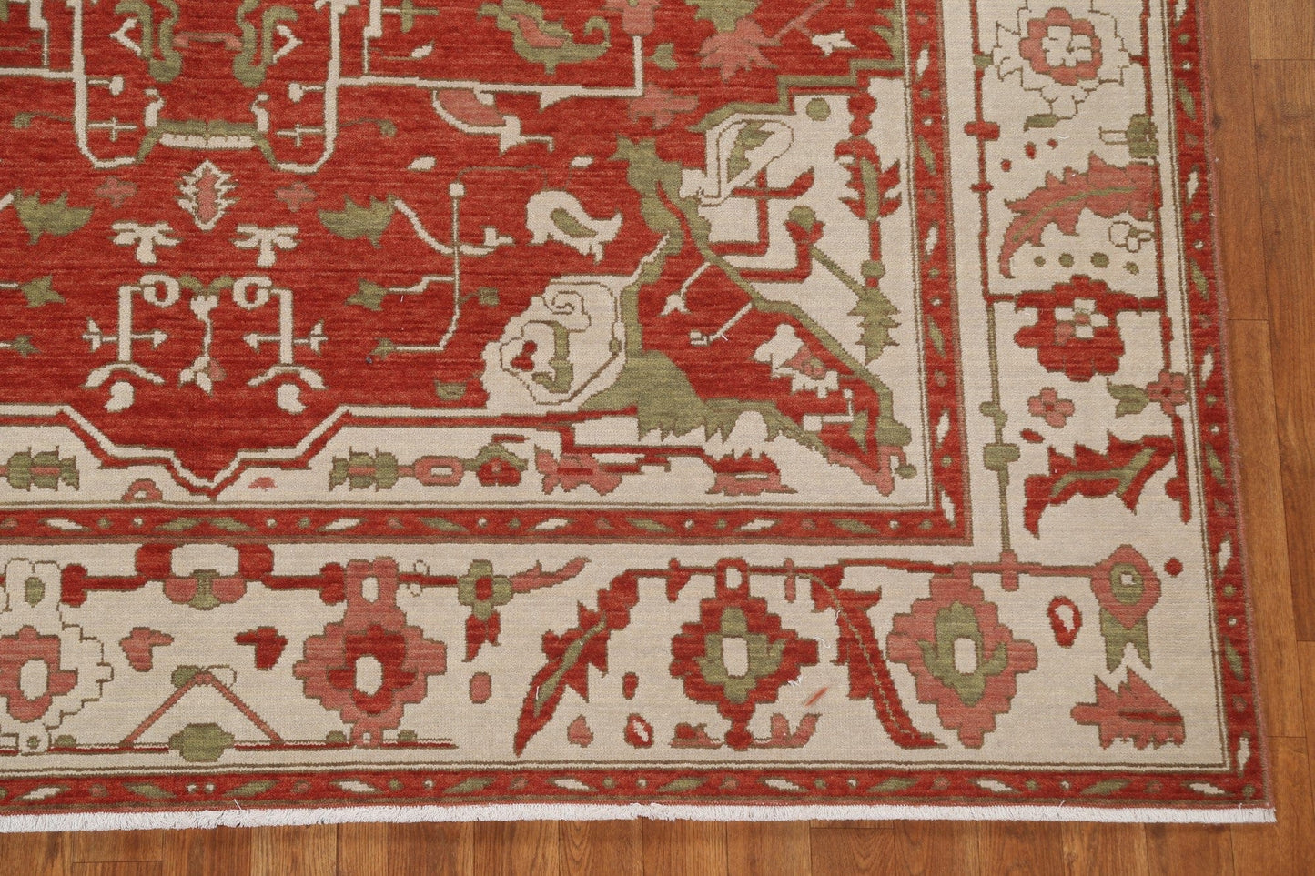 Geometric Heriz Serapi Oriental Area Rug 7x10