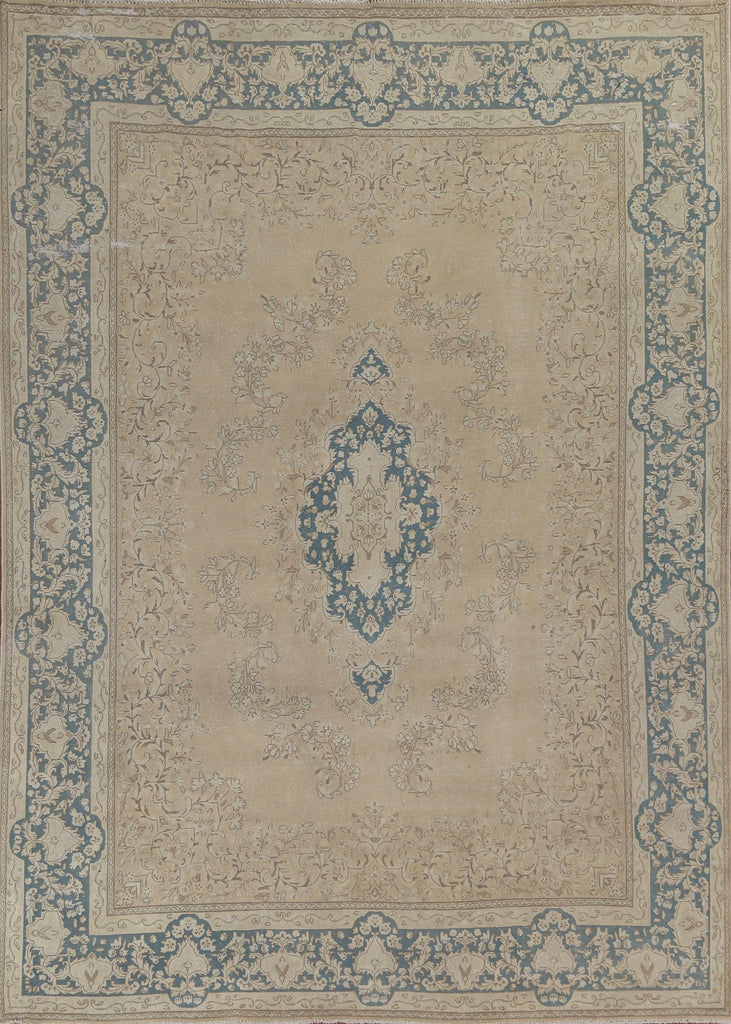 Floral Kerman Persian Area Rug 9x11