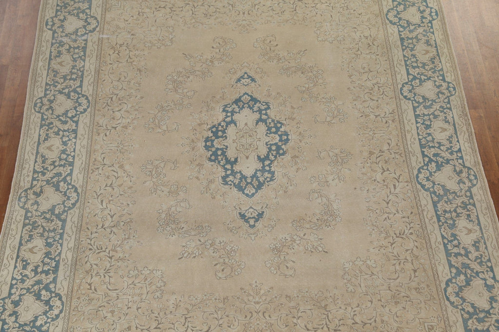 Floral Kerman Persian Area Rug 9x11