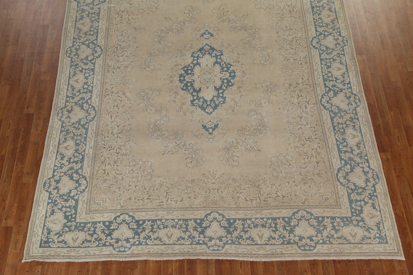 Floral Kerman Persian Area Rug 9x11