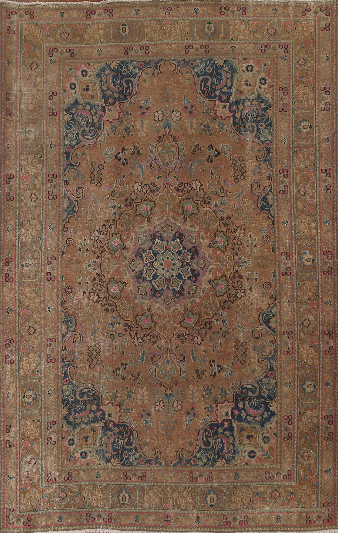 Mashad Persian Handmade Area Rug 6x9