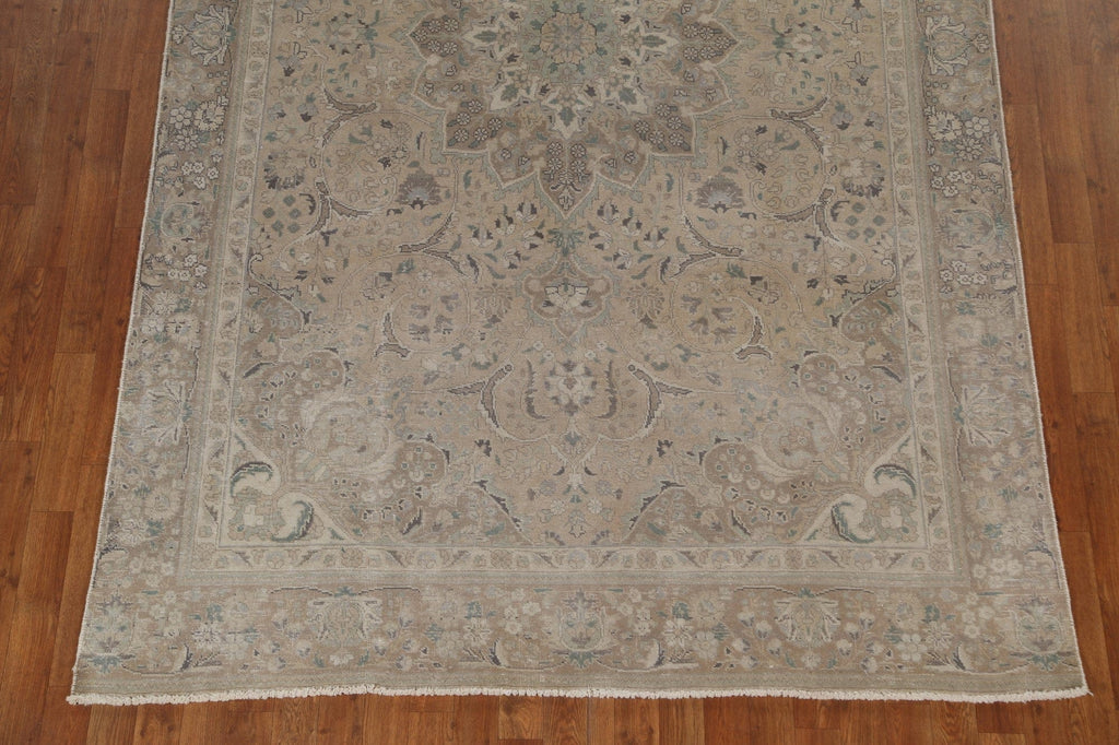 Muted Tabriz Persian Handmade Area Rug 6x10