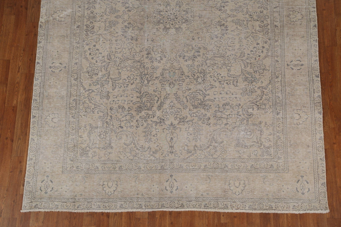 Wool Floral Tabriz Persian Area Rug 7x9