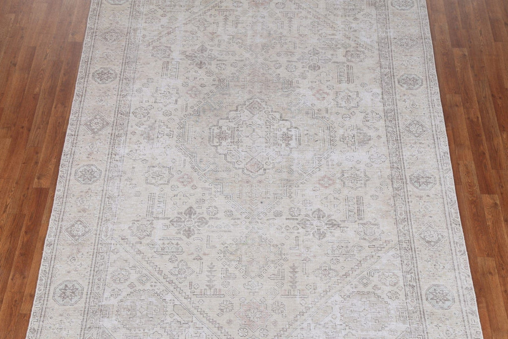 Geometric Tabriz Persian Area Rug 7x10