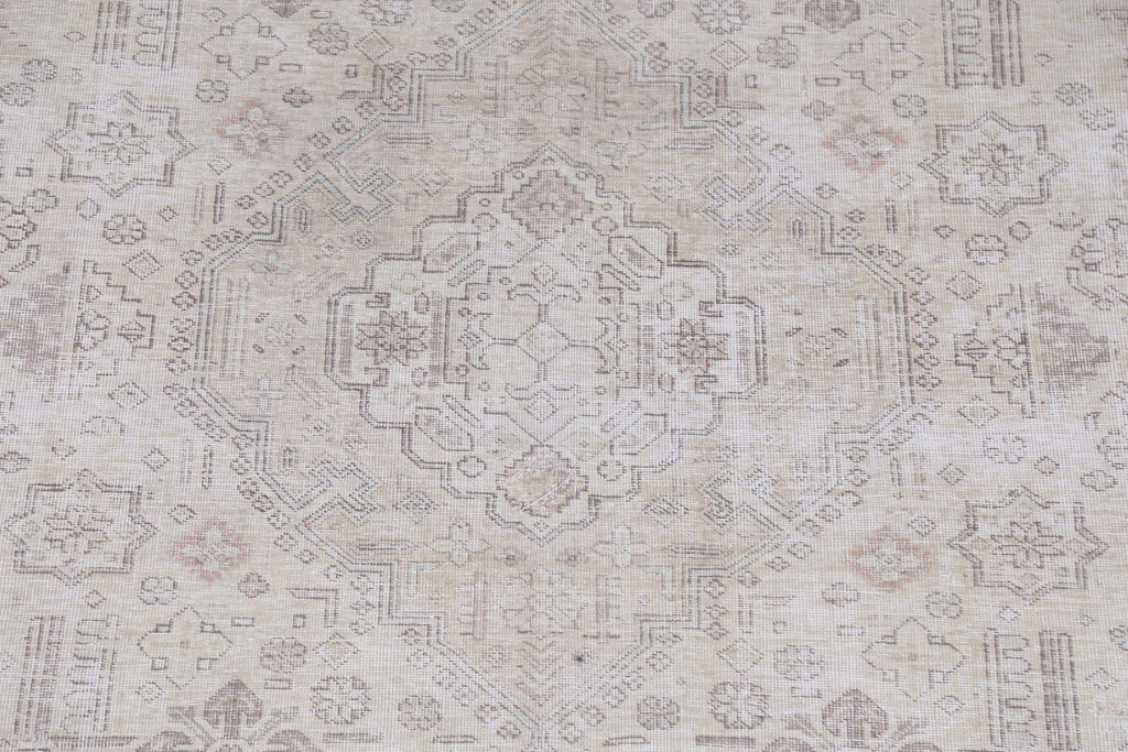 Geometric Tabriz Persian Area Rug 7x10