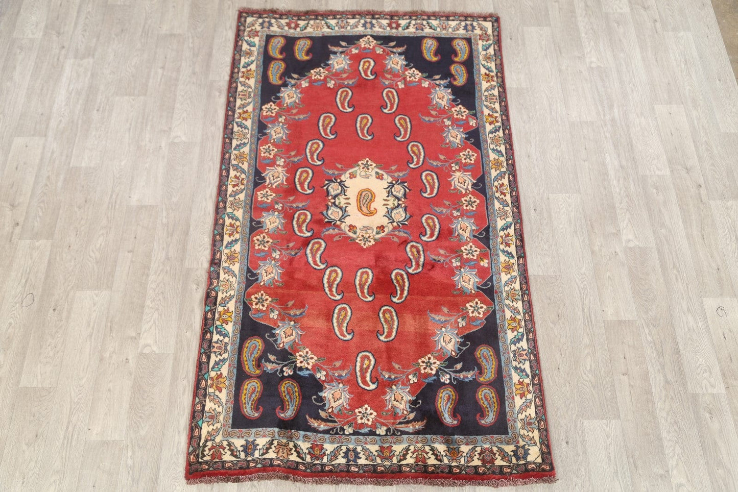 4x7 Abadeh Shiraz Persian Area Rug