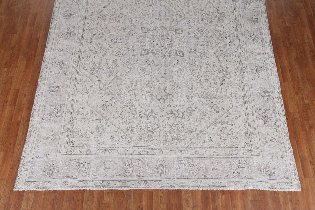 Vintage Wool Tabriz Persian Area Rug 8x11