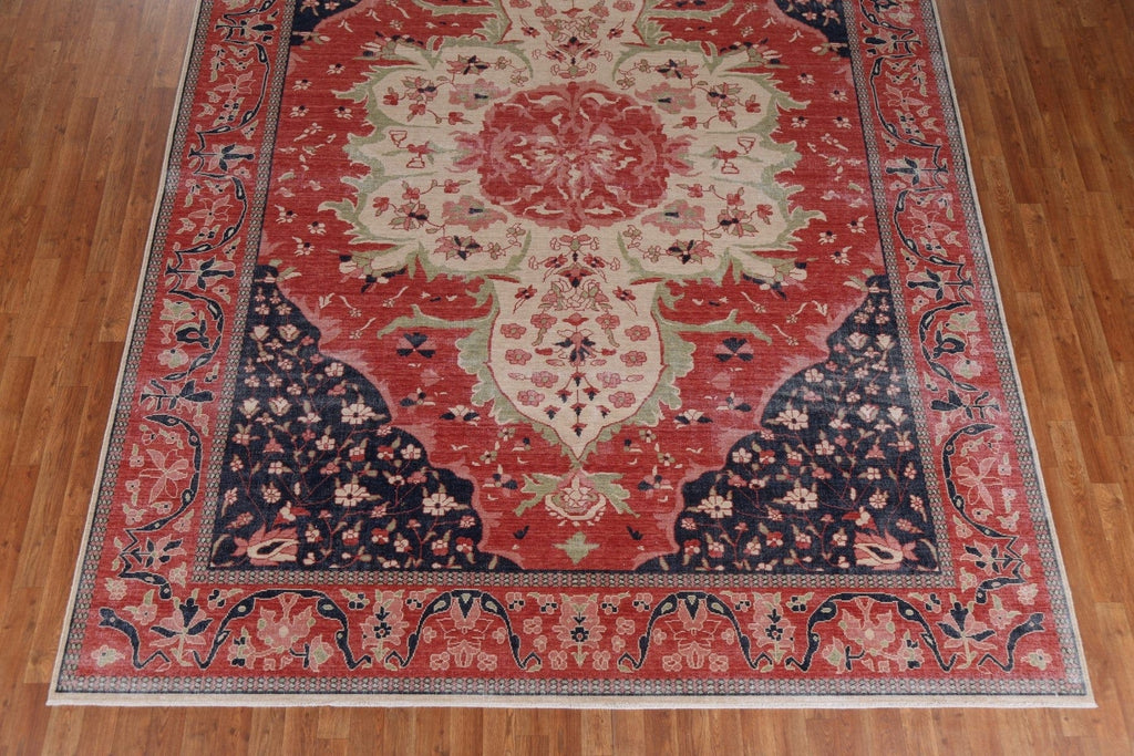 Geometric Sarouk Farahan Turkish Area Rug 9x12