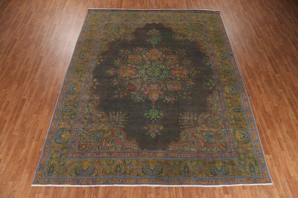 Over-Dyed Handmade Tabriz Persian Area Rug 10x13