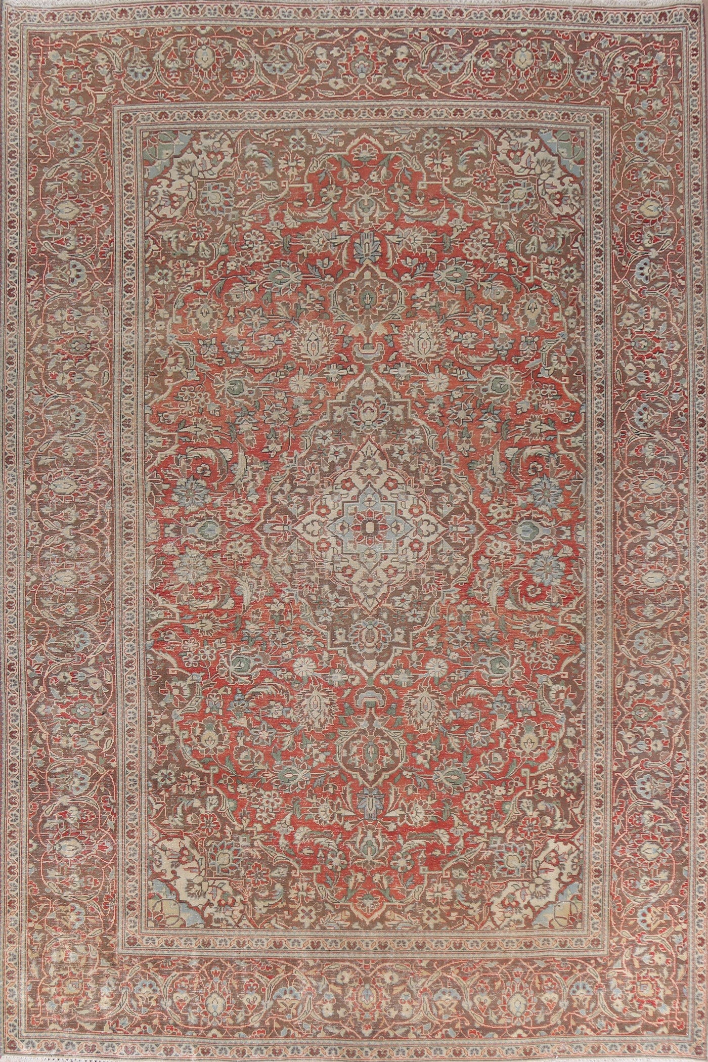 Floral Mashad Persian Area Rug 8x11