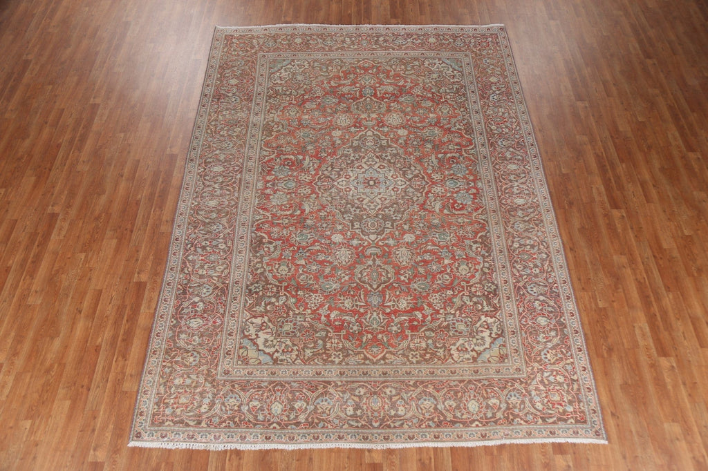 Floral Mashad Persian Area Rug 8x11