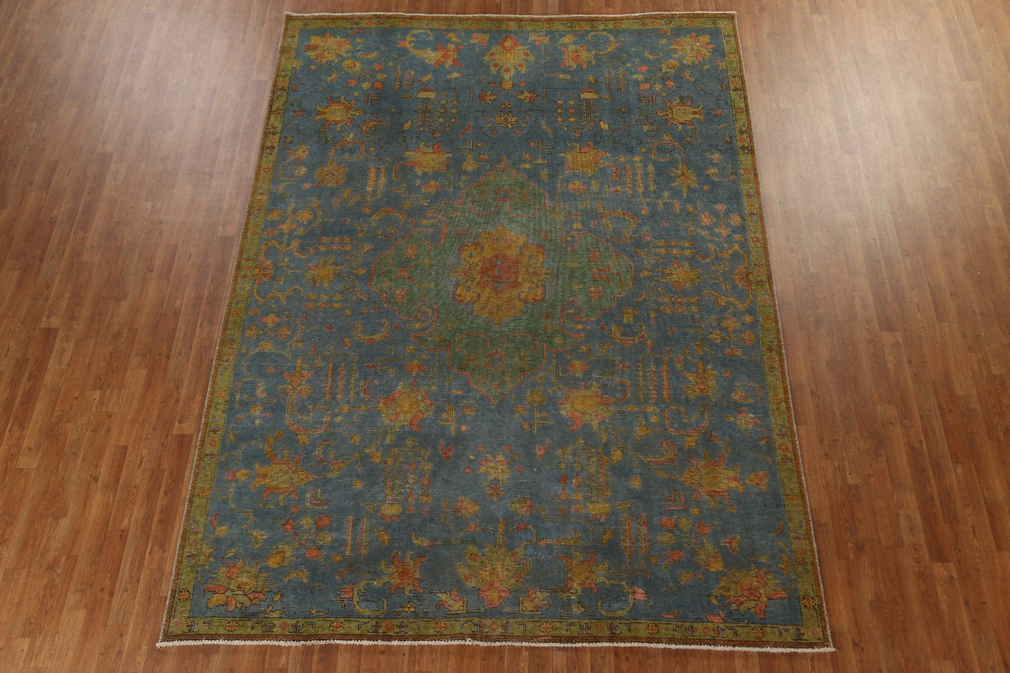 Over-Dyed Tabriz Persian Area Rug 8x11