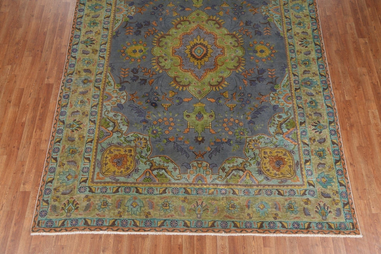 Over-Dyed Tabriz Persian Area Rug 8x11