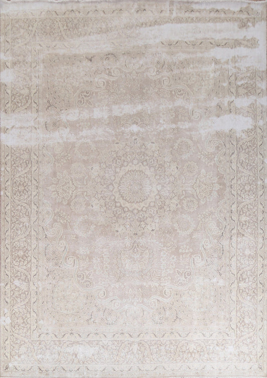 Distressed Kashan Persian Area Rug 10x12