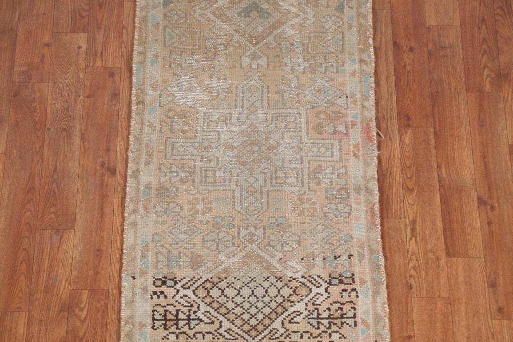 Hamedan Geometric Persian Runner Rug 2x6