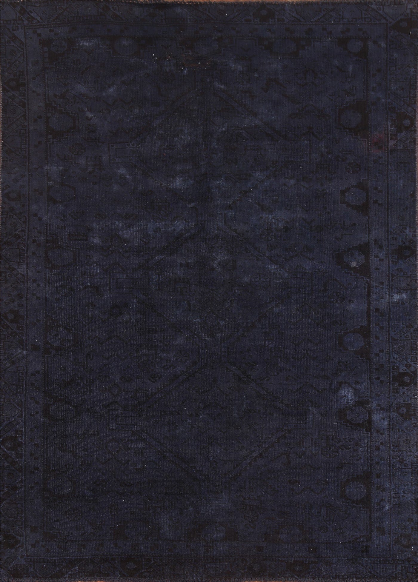 Over-Dyed Qashqai Persian Area Rug 5x6