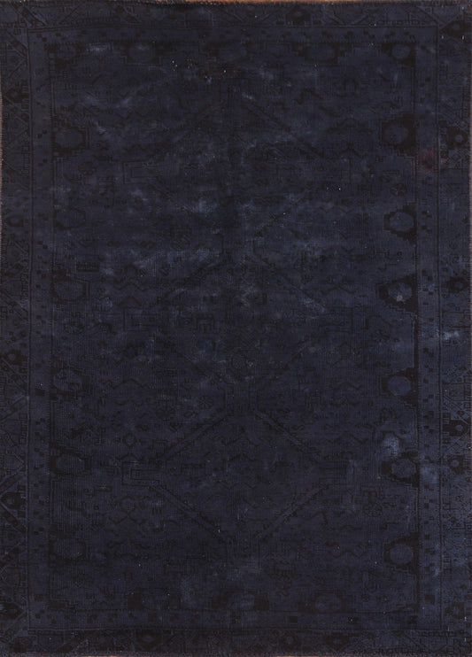 Over-Dyed Qashqai Persian Area Rug 5x6