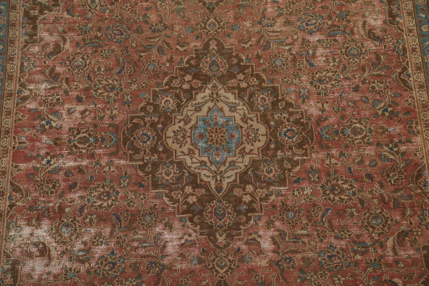 Handmade Wool Kashan Persian Area Rug 8x11