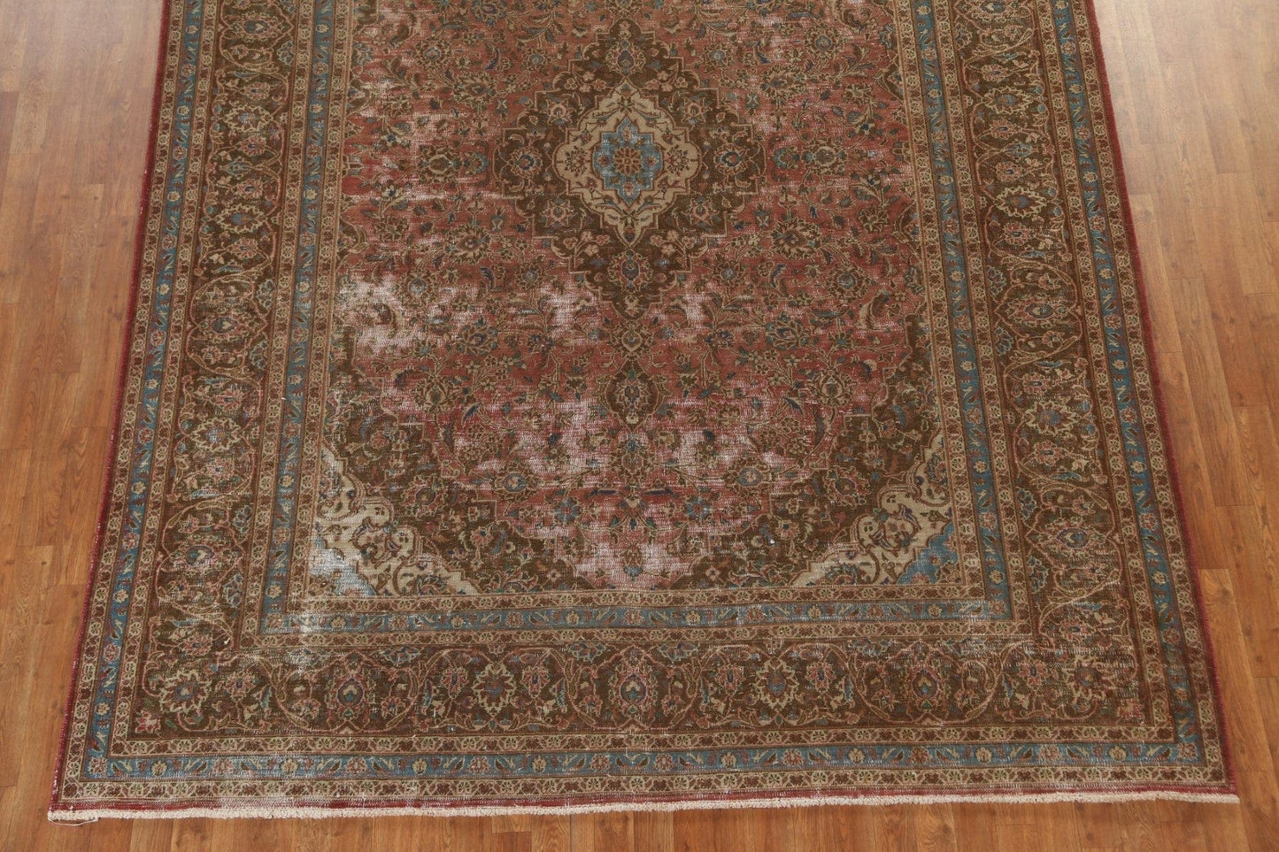 Handmade Wool Kashan Persian Area Rug 8x11