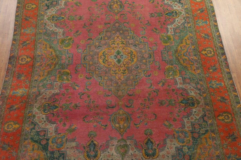 Handmade Wool Tabriz Persian Area Rug 10x13