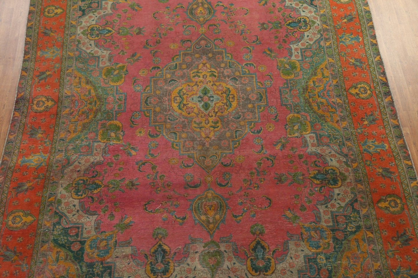 Handmade Wool Tabriz Persian Area Rug 10x13