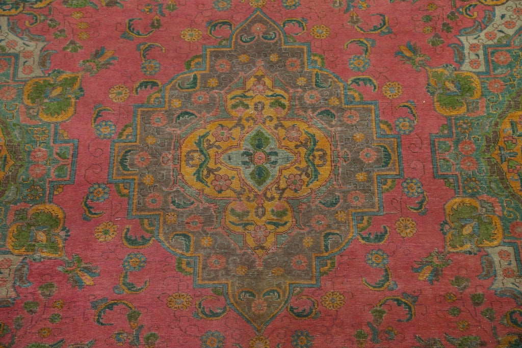 Handmade Wool Tabriz Persian Area Rug 10x13