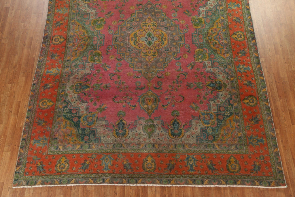 Handmade Wool Tabriz Persian Area Rug 10x13