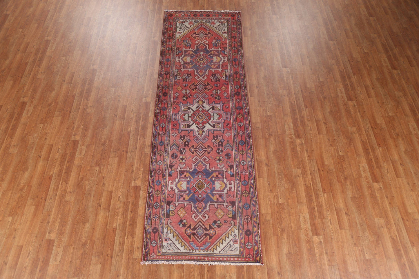 Heriz Persian Runner Rug 3x11