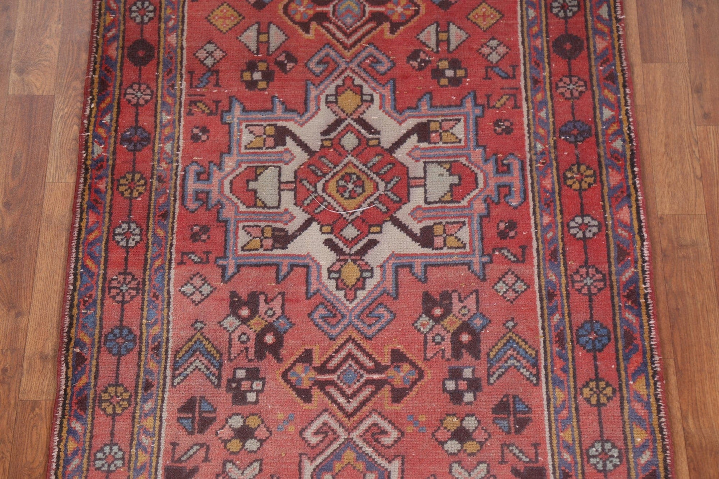 Heriz Persian Runner Rug 3x11