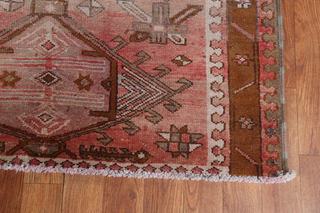 Geometric Ardebil Persian Runner Rug 3x10