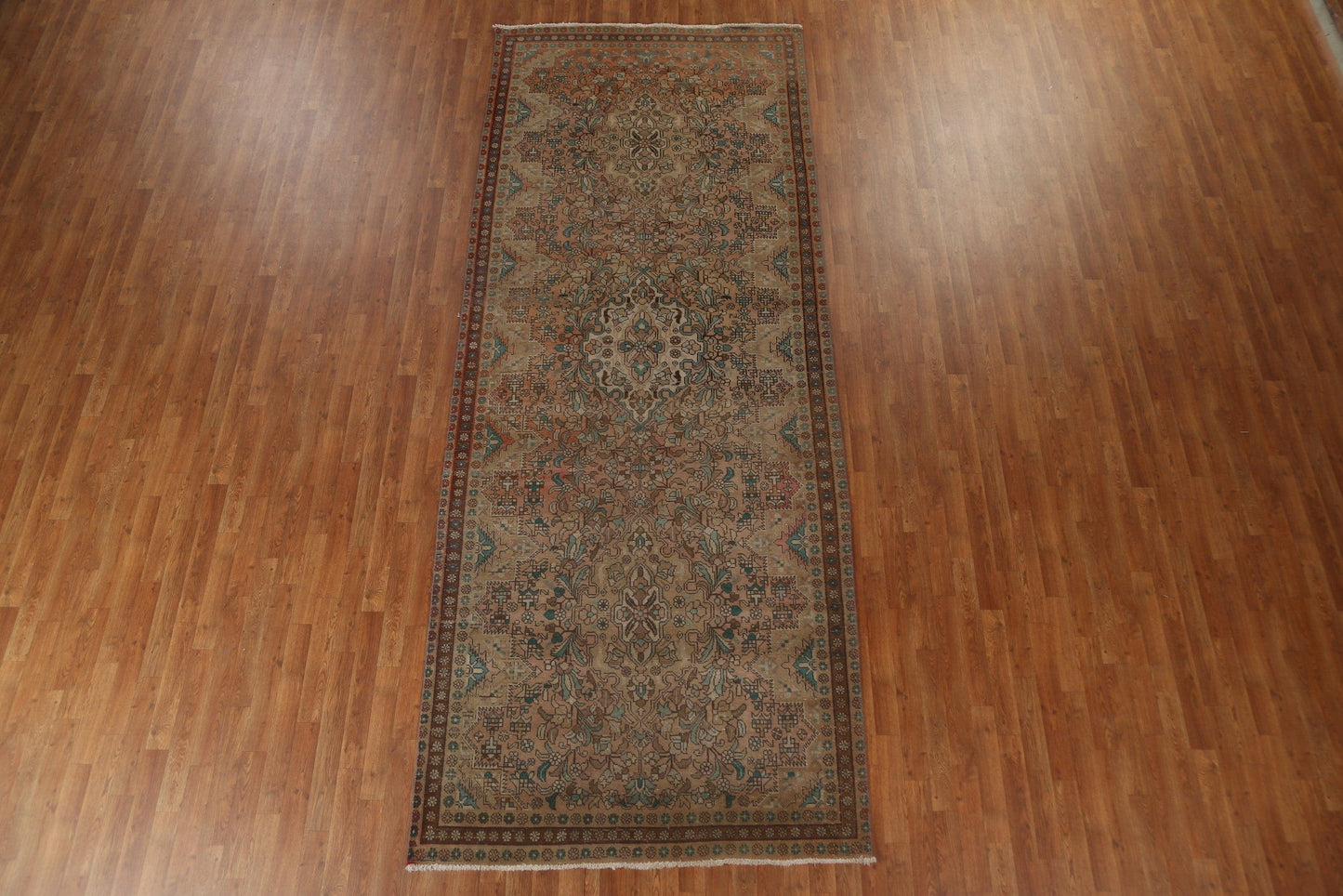 Handmade Wool Tabriz Persian Rug 5x13