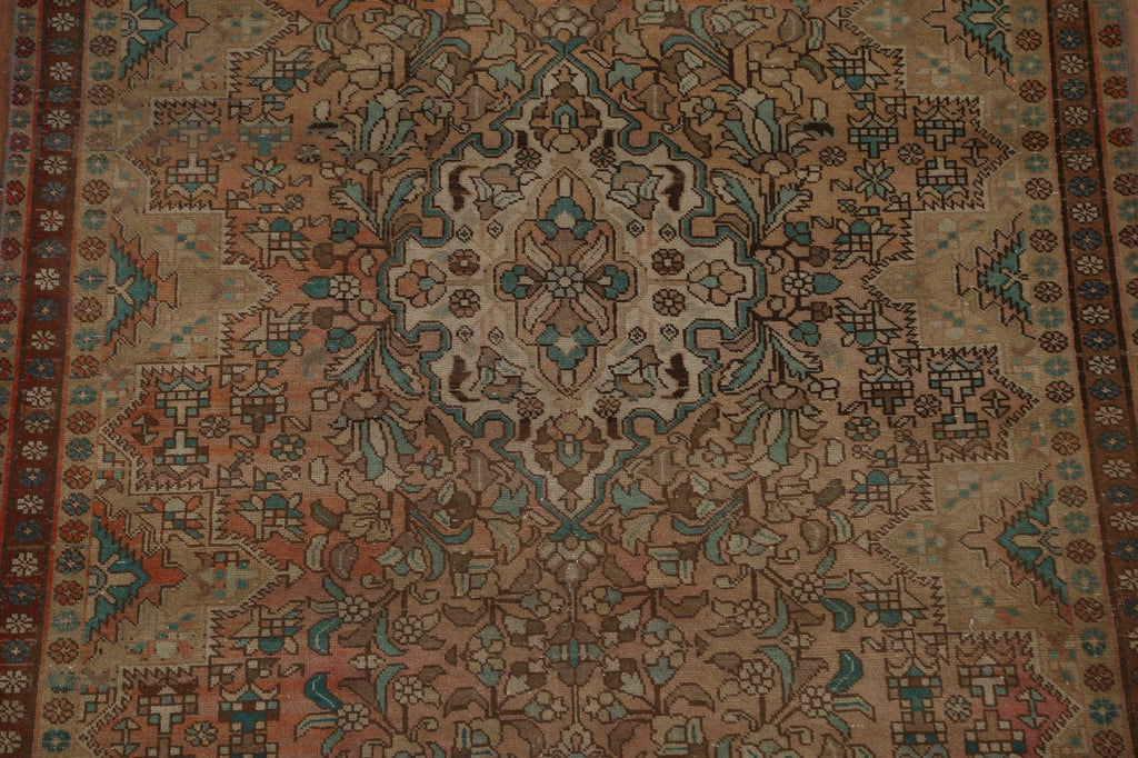 Handmade Wool Tabriz Persian Rug 5x13