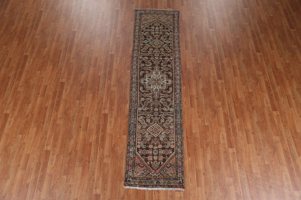 Vintage Wool Malayer Persian Runner Rug 2x10