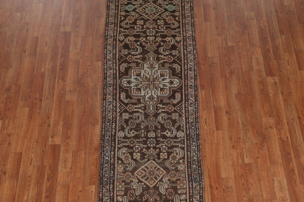 Vintage Wool Malayer Persian Runner Rug 2x10