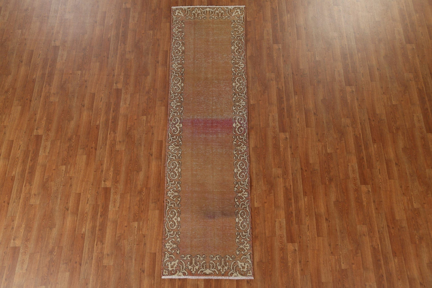 Handmade Wool Tabriz Persian Runner Rug 2x9