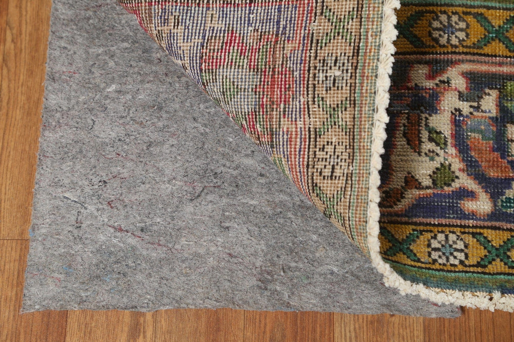 Distressed Over-Dyed Tabriz Persian Area Rug 10x12