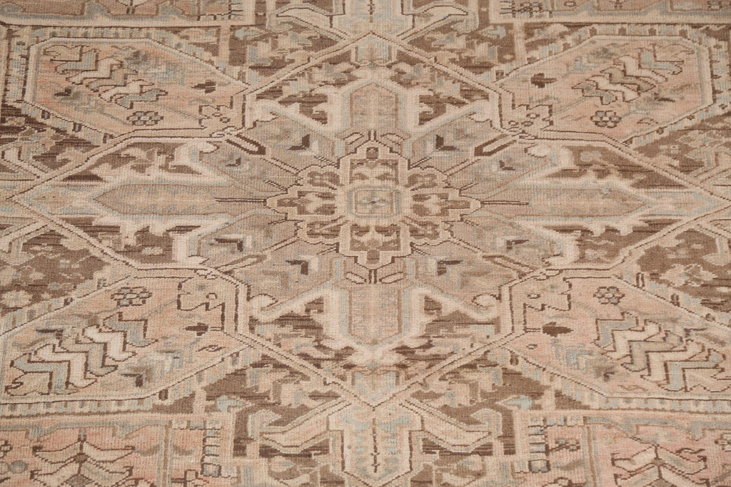 Geometric Heriz Persian Area Rug 8x10