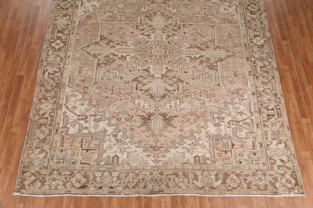 Geometric Heriz Persian Area Rug 8x10