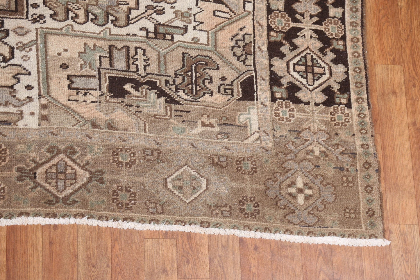 Geometric Heriz Persian Area Rug 10x12