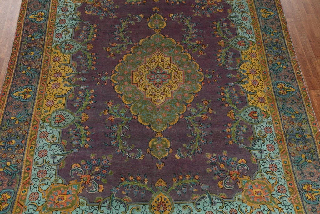 Handmade Wool Tabriz Persian Area Rug 9x12