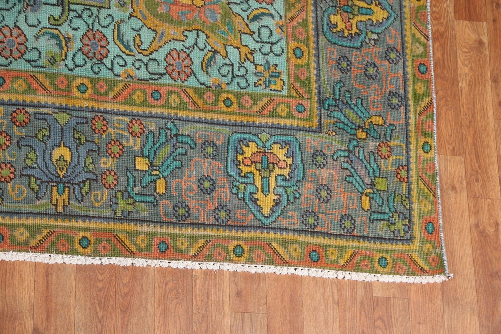 Handmade Wool Tabriz Persian Area Rug 9x12