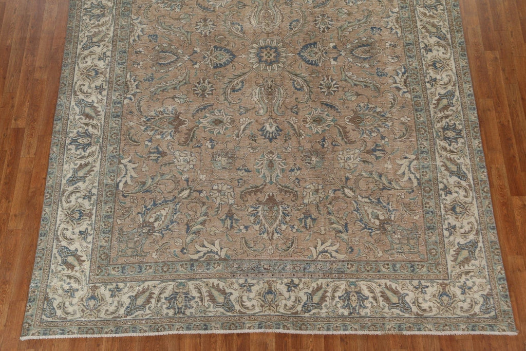 All-Over Floral Tabriz Persian Area Rug 8x12