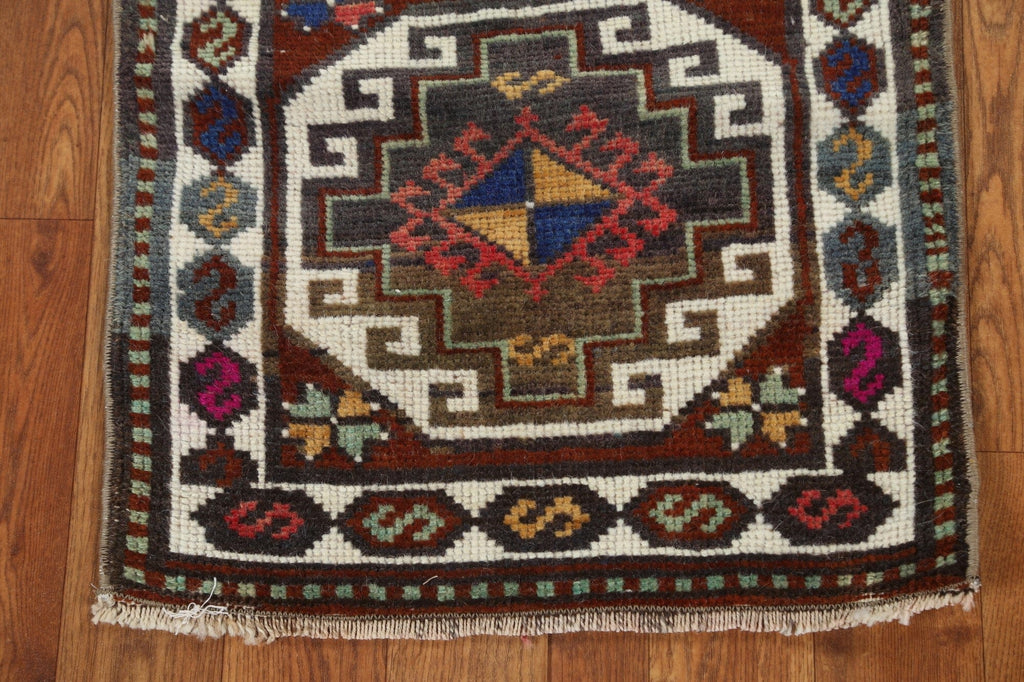 Geometric Handmade Anatolian Turkish Wool Rug 2x3