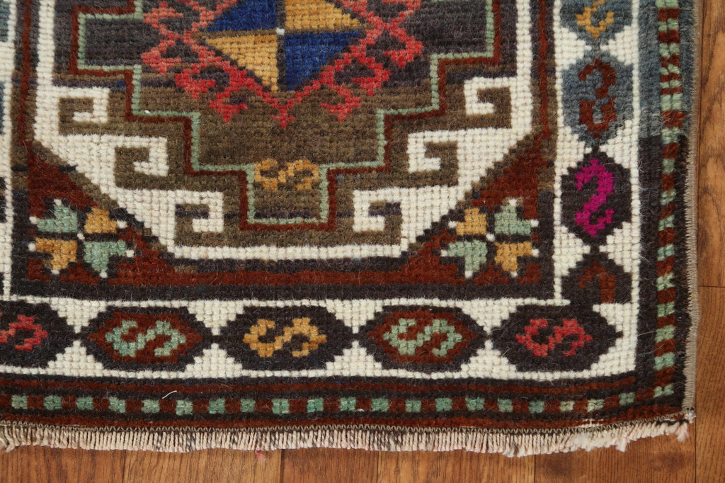 Geometric Handmade Anatolian Turkish Wool Rug 2x3