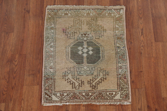 Handmade Anatolian Turkish Square Rug 2x2