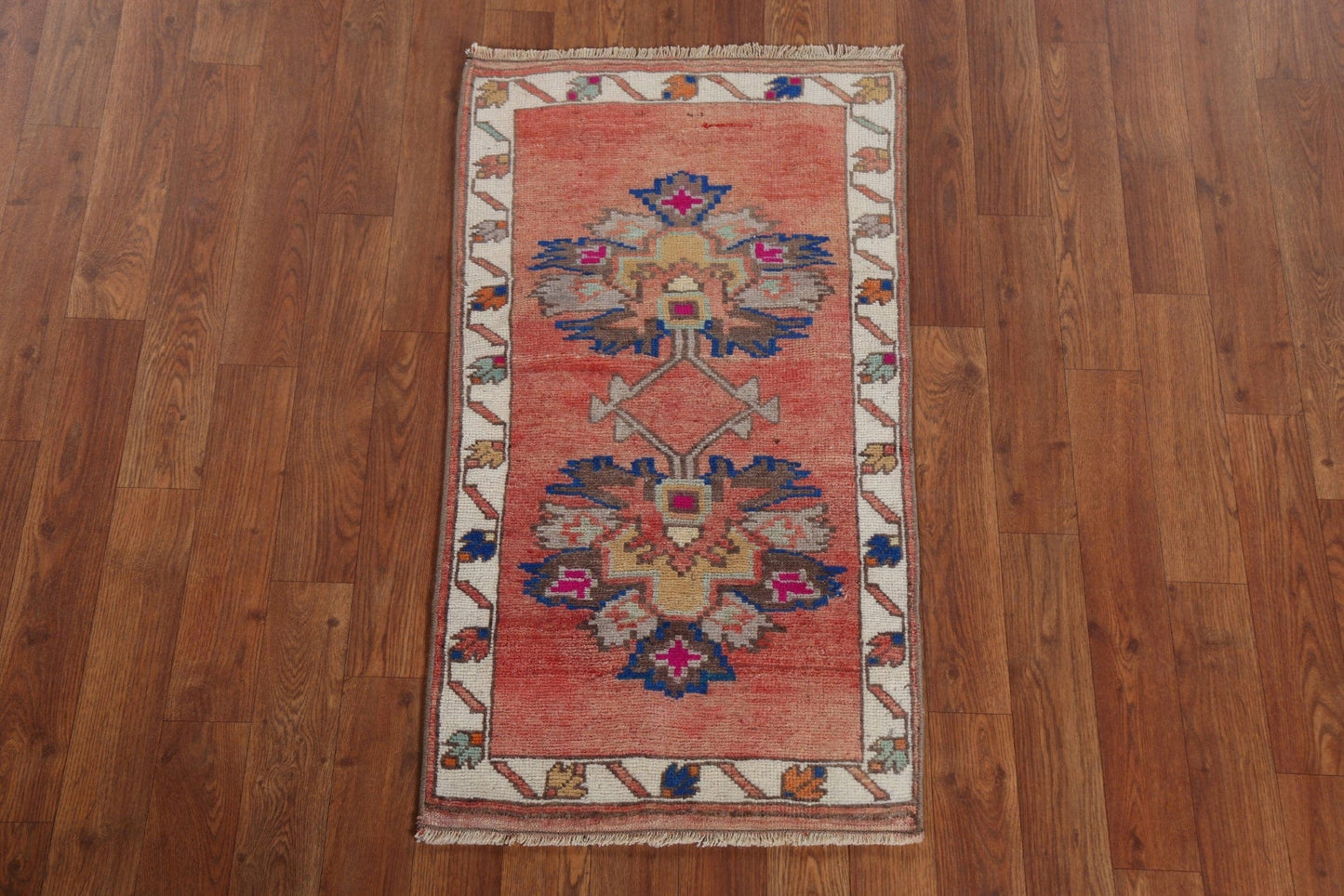 Anatolian Turkish Wool Area Rug 2x3