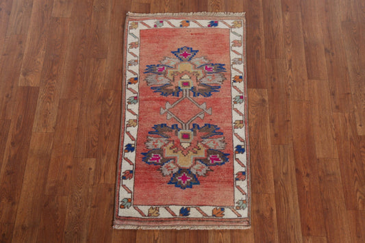 Anatolian Turkish Wool Area Rug 2x3